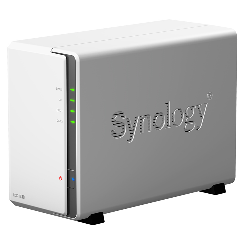 Thiết bị lưu trữ mạng Synology 2 khay DS218J